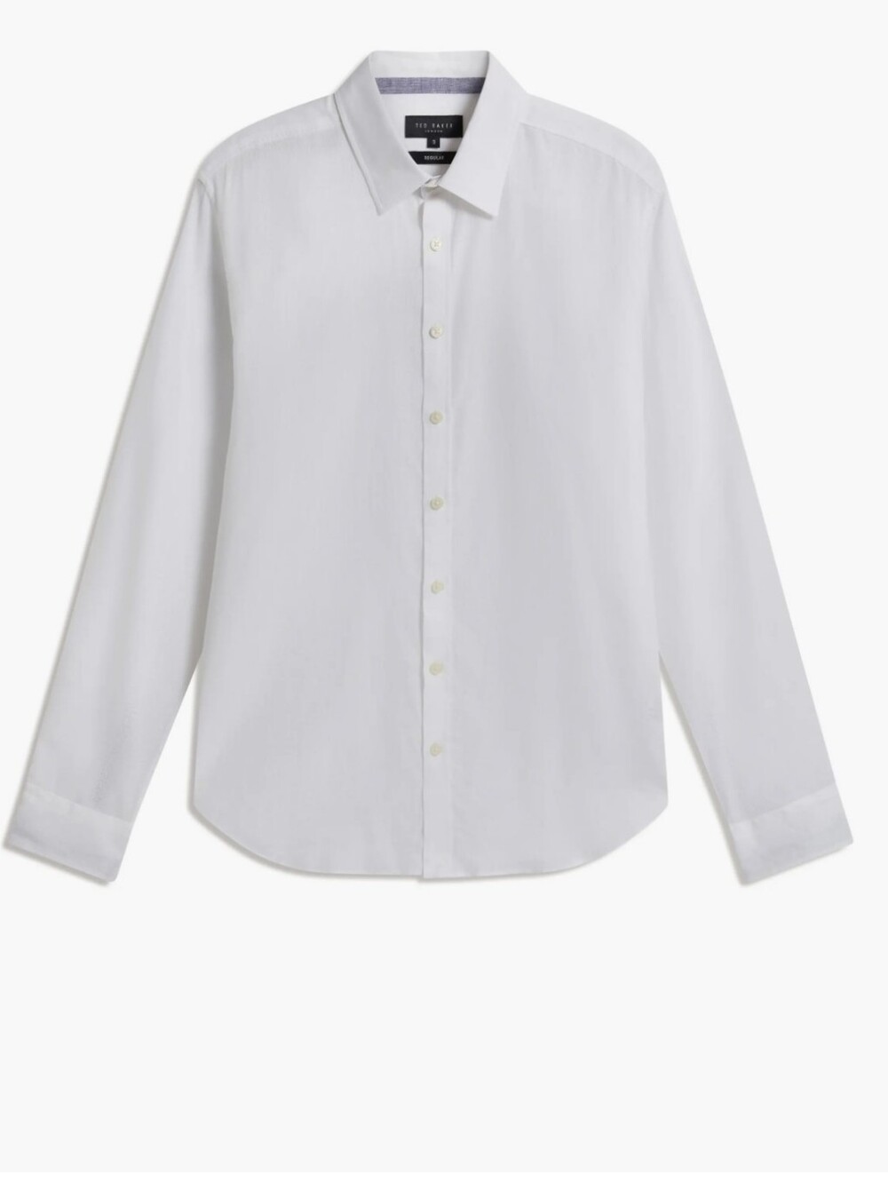 Ted Baker London Luxury Linen Blend White Shirt XL Like New
